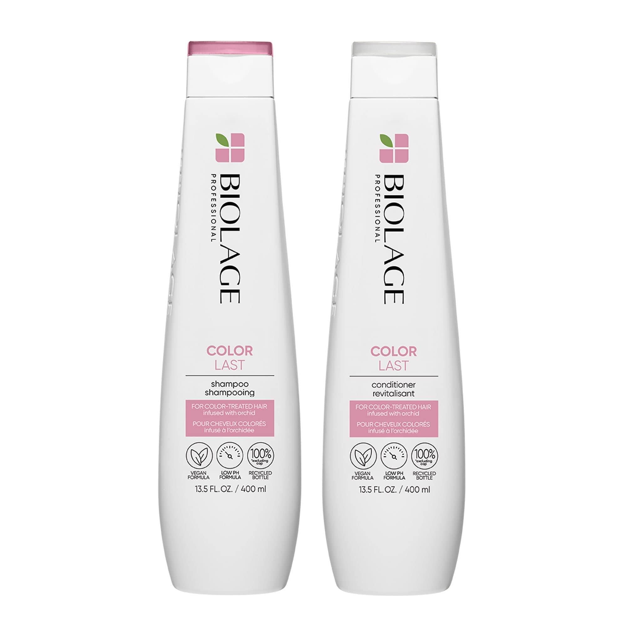 Biolage Color Last Shampoo & Conditioner Set | Helps Protect Hair & Maintain Vibrant Color | For Color-Treated Hair | Paraben & Silicone-Free | Vegan
