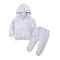 36 Month Boy Clothes Toddler Kids Babys Girls Boys Spring Winter Solid Warm Thick Long Sleeve Pants (Grey, 1-2 Years)