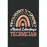 Medical Laboratory Technician Rainbow Medical Lab Tech MLT Notebook: Funny Nursing Student Nurse Composition Notebook Back to School 6x9 Inches 110 ... Pages Journal Diary Gift LPN RN CNA School
