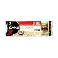 Ka Me, Crackers Plain Rice, 3.5 Ounce