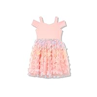Speechless Girls' Off The Shoulder 3D Butterfly Party Dress
