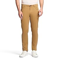 IZOD Men's Saltwater Stretch Twill 5 Pocket Straight Fit Chino Pant