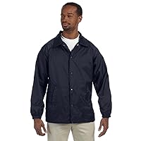 Men's Raglan Sleeves Nylon Staff Jacket