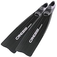 Cressi Free Diving Reactive Long Fins - High-Performance, Good Control - Gara 2000 HF: Made in Italy