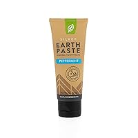 Redmond Earthpaste - Natural Non-Flouride Toothpaste, Peppermint, 4 Ounce Tube (1 Pack)