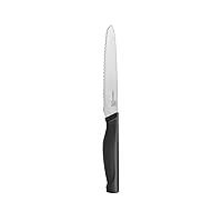 Good Grips 5-in Serrated Utility Knife,Silver/Black