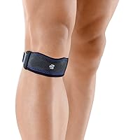 Bauerfeind - GenuPoint - Knee Strap - Support Patella & Patellar Tendon Relief for Runners, Jumpers Knee & Shin Splints, Fits Under the Kneecap