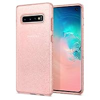 Spigen Liquid Crystal Glitter Designed for Samsung Galaxy S10 Case (2019) - Rose Quartz
