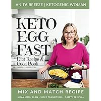 Keto Egg Fast Diet Recipe & Cookbook [With Easy Mix And Match Meal Plan]: High Protein Keto & Carnivore Diet Cook Book For Women Over 50 [Beginners ... 5 Day Transition Plan & Dairy Free Plan Keto Egg Fast Diet Recipe & Cookbook [With Easy Mix And Match Meal Plan]: High Protein Keto & Carnivore Diet Cook Book For Women Over 50 [Beginners ... 5 Day Transition Plan & Dairy Free Plan Paperback