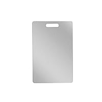 LIJ Pure Titanium Cutting Boards,Double Sided,For Meat, Vegetables, Cheese and Fruits,Wear Resistant and Rust Resistant (Large)