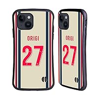 Officially Licensed Liverpool Football Club Divock Origi 2021/22 Players Away Kit 2nd Group Hybrid Case Compatible with Apple iPhone 15