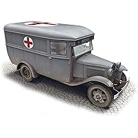 Models GAZ-03-30 Ambulance Model Kit (1/35 Scale)