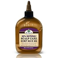 Difeel Hemp 99% Natural Hemp Hair Oil - Scalp Care 7.78 ounce