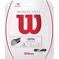 Wilson Revolve Twist 16 Tennis String - Set, Red