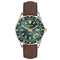 Versace Hellenyium GMT V11090017 Men's Watch, Strap.