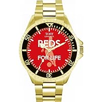 Football Fans Reds for Life Ladies Watch