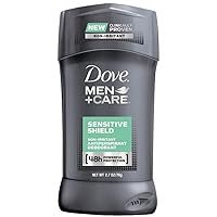 Dove Men+Care Antiperspirant Deodorant, Sensitive Shield 2.7 oz (Pack of 3)