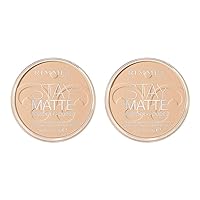 Rimmel Rimmel Stay Matte Pressed Powder, Creamy Natural, 0.49 Ounce ,2 Count (Pack of 1)