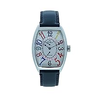 Gallucci Ladies Casual Automatic Wrist Watch with Retrograde Second Hands and Barrel Shape Case