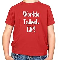 Worlds Tallest Elf! - Childrens/Kids Crewneck T-Shirt