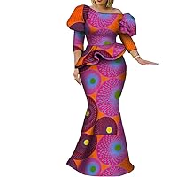 African Dresses for Women Traditional Ankara Kente Beautiful Print Skirt for Party Wedding