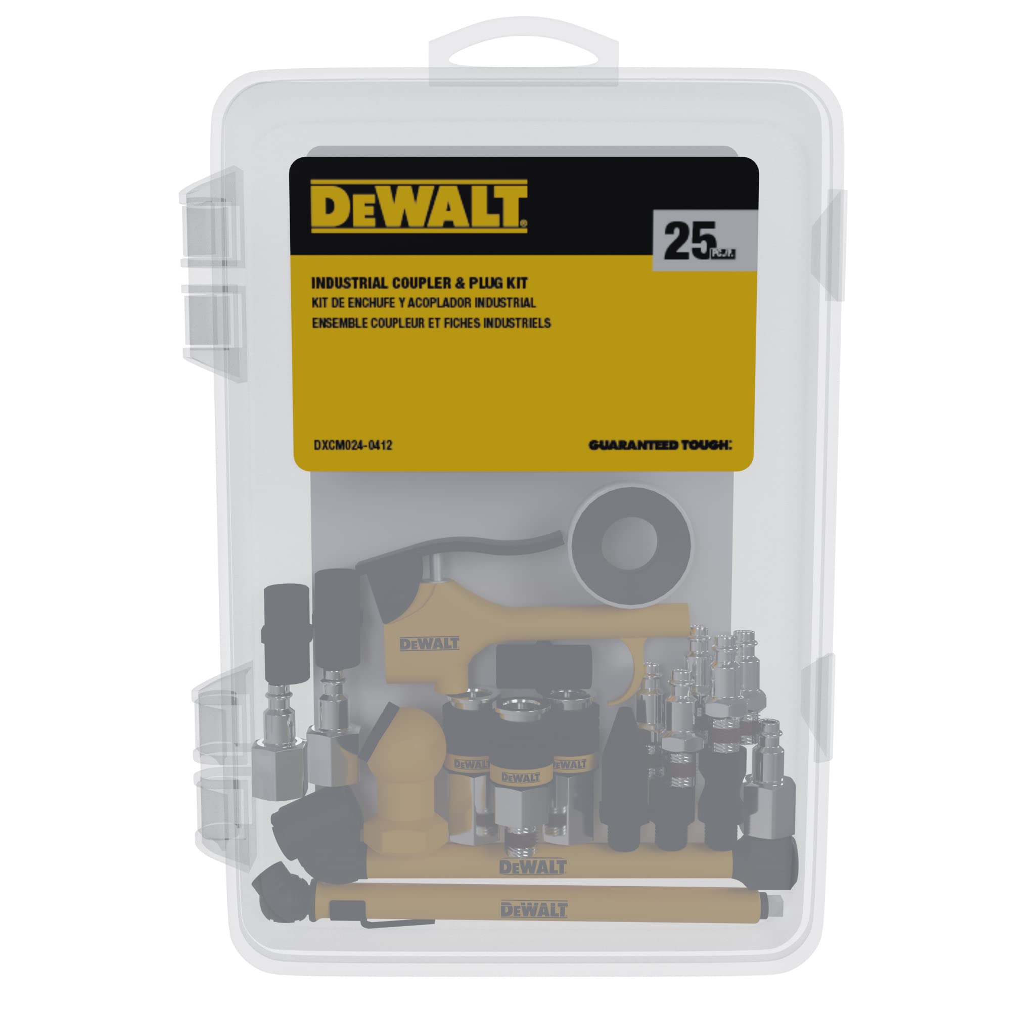 DEWALT 25pc Industrial Coupler & Plug Kit (DXCM024-0412)