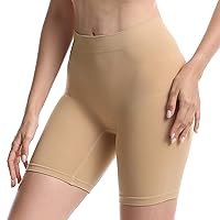 Women's Slip Shorts, Comfortable Boyshorts Panties, Anti-chafing Spandex Shorts for Under Dress