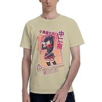 Love Chunibyo Other Delusions T-Shirt Manga Design 3D Printed Shirts for Man's Latest Style Short Sleeve Shirt Black