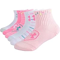 Under Armour Girls' Quarter Socks