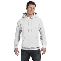 Hanes 7.8 oz. ComfortBlend EcoSmart 50/50 Pullover Hood, Medium, WHITE