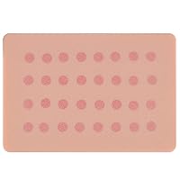Teaching Model,2Pack Injection Training Pad Model， Intradermal Dual Injection Training Pads with 64 Injection Spots，Simulate Skin，Suitable for Medical Education Practical