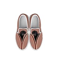 Kid's Slip Ons-Amazing Dogs Print Slip-Ons Shoes for Kids (Choose Your Breed)