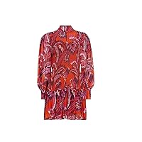 FARM Rio Women's Chevron Forest Orange Mini Dress