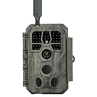 GardePro X50 Cellular Trail Camera, 3G/4G LTE Game Cameras with 32MP H.265 1080p, Innovative Lite Video, 0.1s Trigger Speed, 100ft Night Vision, Send Pictures to Cell Phone