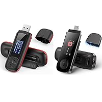 AGPTEK U3 USB Stick Mp3 Player and U5PL 2 in 1 Type-C & USB Music Player with Clip
