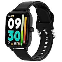 Smart Watch, (Answer/Dial) Android Men Women Smartwatches, 4.3 cm Touchscreen Fitness Tracker Watch with Sleep Health Monitor Calorie Counter Sports Watch Compatible Android iOS (Black)