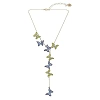 Betsey Johnson Womens Butterfly Necklaces