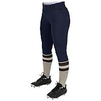 CHAMPRO Girls' Knicker Style Low-Rise Softball Pants