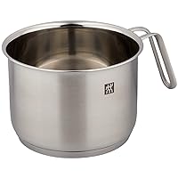 ZWILLING 66650-140 Pico Milk Pot, 5.5 inches (14 cm), 0.4 gal (1.5 L), One Handed, Pot, Milk Pan, Stainless Steel, Authentic Japanese Product