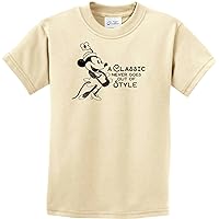 Steamboat Willie Classic Never Goes Out of Style Kids T-Shirt