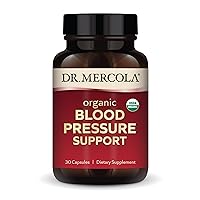 Blood Pressure Support Dietary Supplement, 30 Servings (30 Capsules), Non GMO, Soy Free, Gluten Free