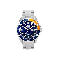 Orient RA-AA0913L19B Automatic Watch, Blue/orange (stainless steel bracelet), Stainless steel bracelet