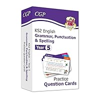 New KS2 English Practice Question Cards: Grammar, Punctuation & Spelling - Year 5: perfect for catching up at home (CGP KS2 English) New KS2 English Practice Question Cards: Grammar, Punctuation & Spelling - Year 5: perfect for catching up at home (CGP KS2 English) Cards