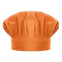 TopTie Chef Hat for Kid & Adult, Cotton Elastic Adjustable Kitchen Cooking Baking Hat