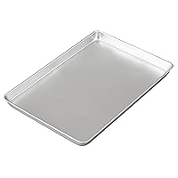 Wilton Performance Pans Jelly Roll Pan - Bake Sponge Cake for Jelly Roll Cakes or Make Cookies, Cookie Bars and Pizza, Aluminum, 10.5 x 15.5-Inch