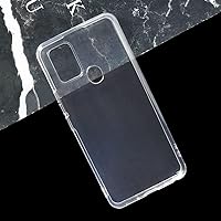 for BLU G91 Case, Soft TPU Back Cover Shockproof Silicone Bumper Anti-Fingerprints Full-Body Protective Case Cover for BLU V91 (6.50 Inch) (Transparent)