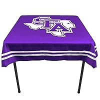 College Flags & Banners Co. Stephen F. Austin Lumberjacks Logo Tablecloth or Table Overlay