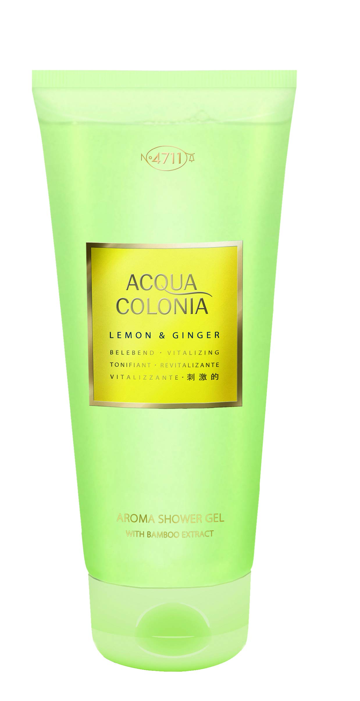4711 Acqua Colonia Aroma Shower Gel, Lemon And Ginger, 6.8 Ounce (2337722)
