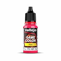 Vallejo Game Color, Fluorescent Red, 18 ml