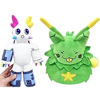 2024 New Regretavator Plush, 2 Pcs Gnarpy Alien Cat and Prototype Plushies Toy for Game Fans Gift, Soft Stuffed Animal Doll for Kids and Adults